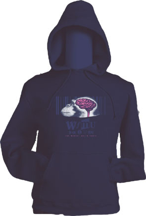 monkey brain hoodie