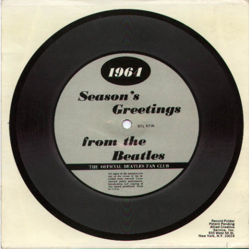 Beatles Fan Club Christmas Record