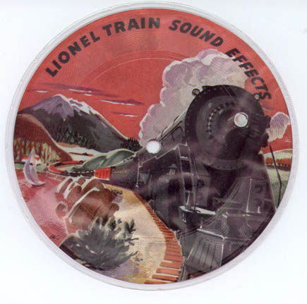 Lionel trains sound effects record