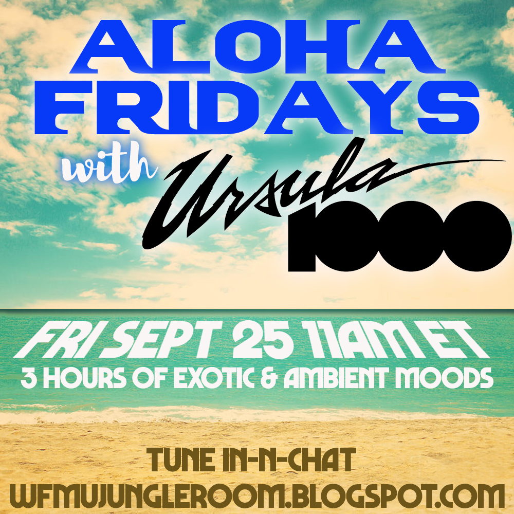 WFMU: Aloha Fridays: Playlist from September 25, 2020