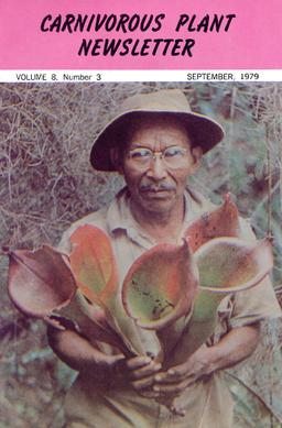 Nepenthes of Borneo on cover of <a href="https://en.wikipedia.org/wiki/Nepenthes_of_Borneo">Carnivorous Plant Newsletter</a>