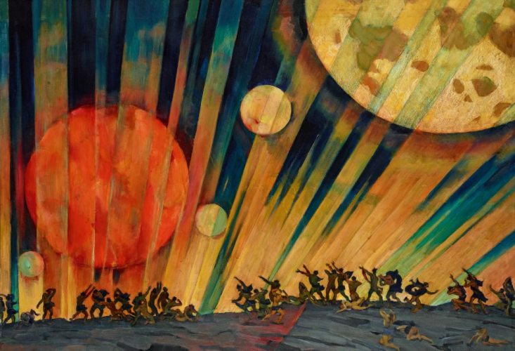 New Planet by Konstantin Yuon, 1921