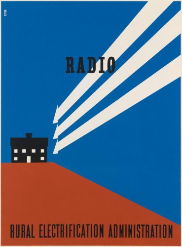 US rural electrification poster