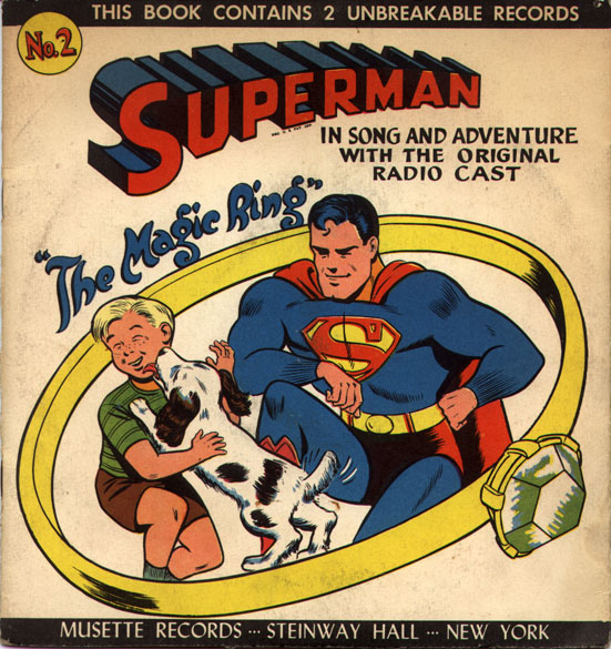 Mussette / Picturtone Superman comic